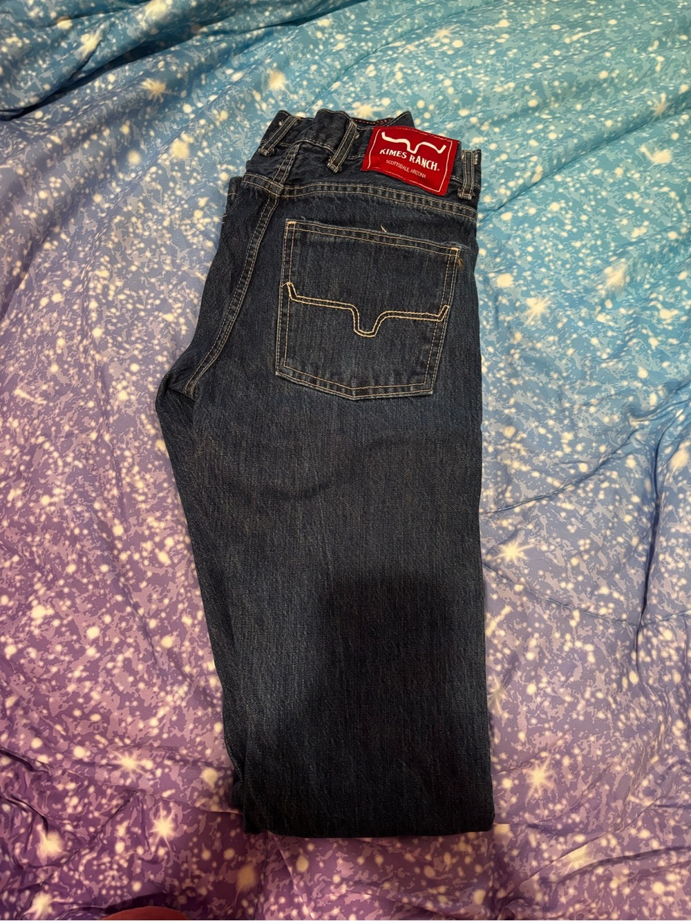 Kimes Ranch Men's Dark Blue Jeans